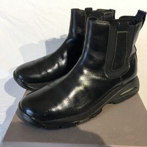 Cole Haan Air Glacier WaterProof Blk Leather Boots